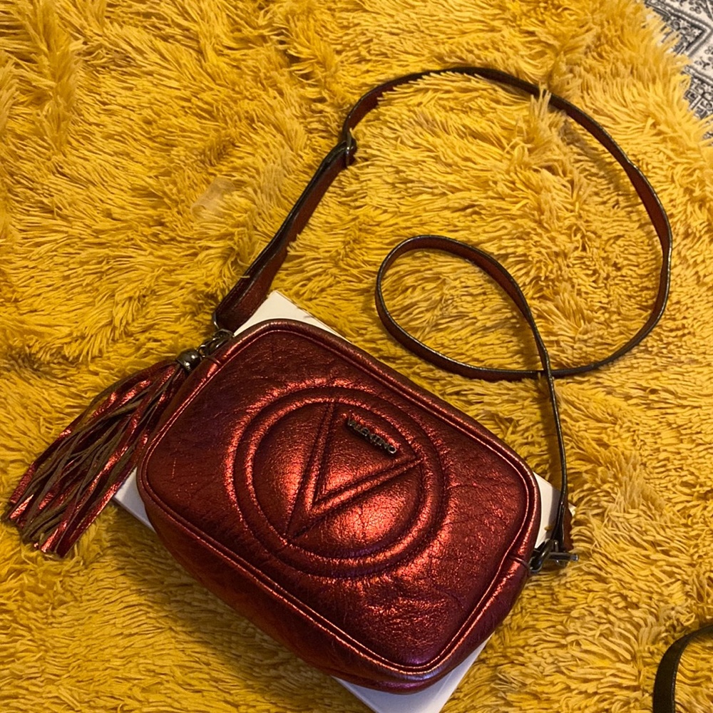 Valentino metallic crossbody bag